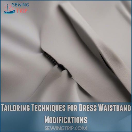 Tailoring Techniques for Dress Waistband Modifications Tailoring Techniques for Dress Waistband Modifications