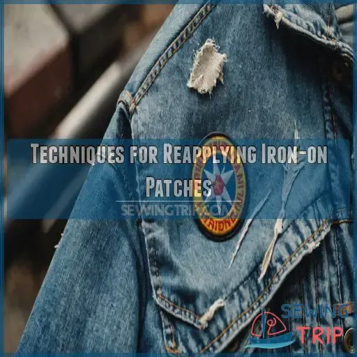 Techniques for Reapplying Iron-on Patches