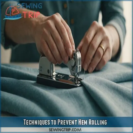 Techniques to Prevent Hem Rolling