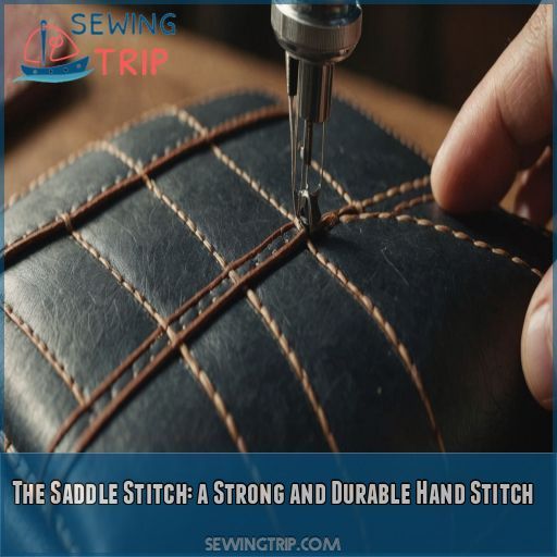 The Saddle Stitch: a Strong and Durable Hand Stitch