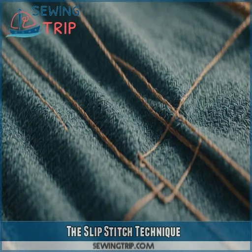 The Slip Stitch Technique