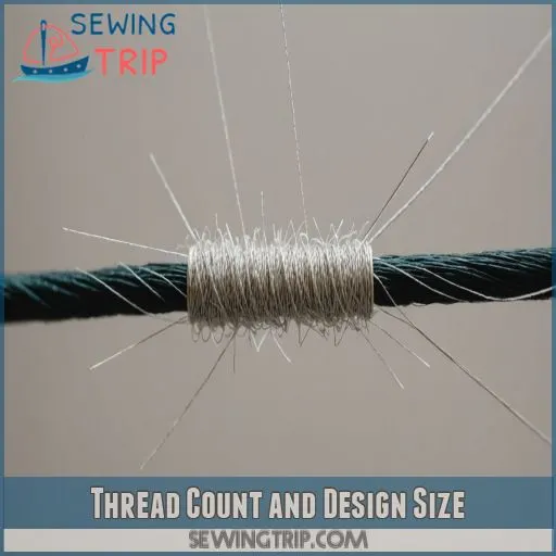 Thread Count and Design Size