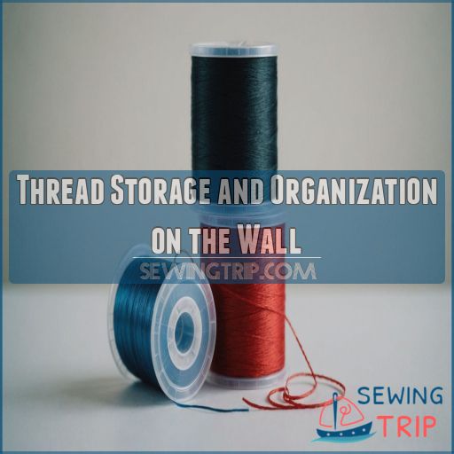 Thread Storage and Organization on the Wall