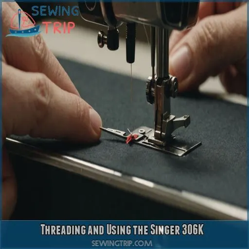 Threading and Using the Singer 306K