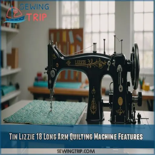 Tin Lizzie 18 Long Arm Quilting Machine Features