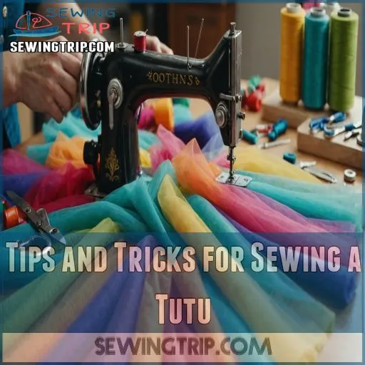 Tips and Tricks for Sewing a Tutu