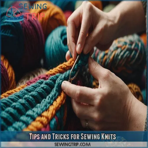 Tips and Tricks for Sewing Knits