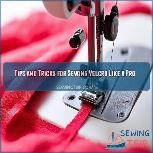 Tips and Tricks for Sewing Velcro Like a Pro