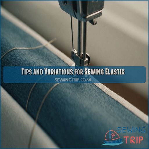 Tips and Variations for Sewing Elastic