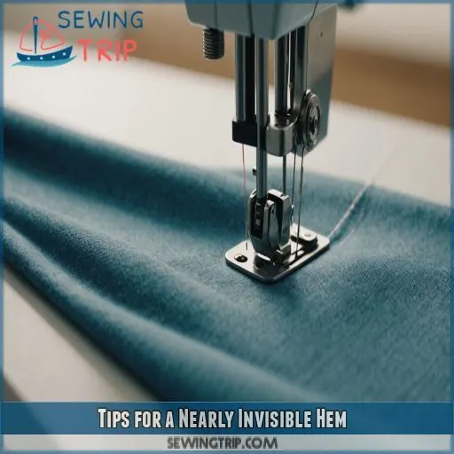 Tips for a Nearly Invisible Hem