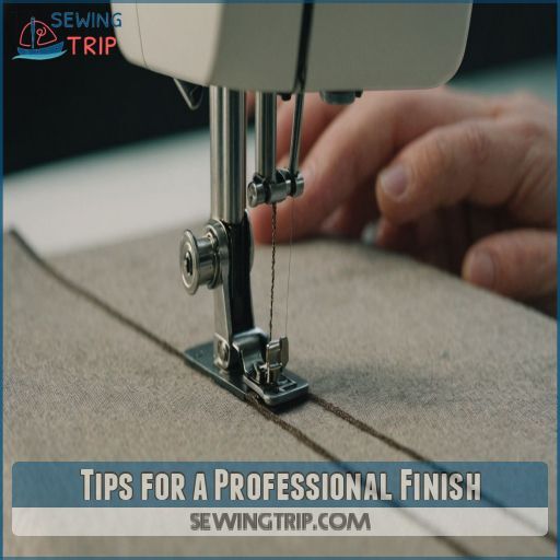 Tips for a Professional Finish Tips for a Professional Finish