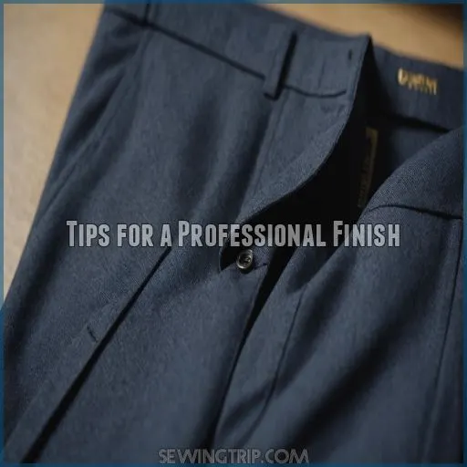 Tips for a Professional Finish