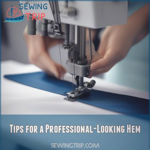 Tips for a Professional-Looking Hem