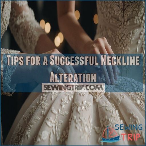Tips for a Successful Neckline Alteration Tips for a Successful Neckline Alteration