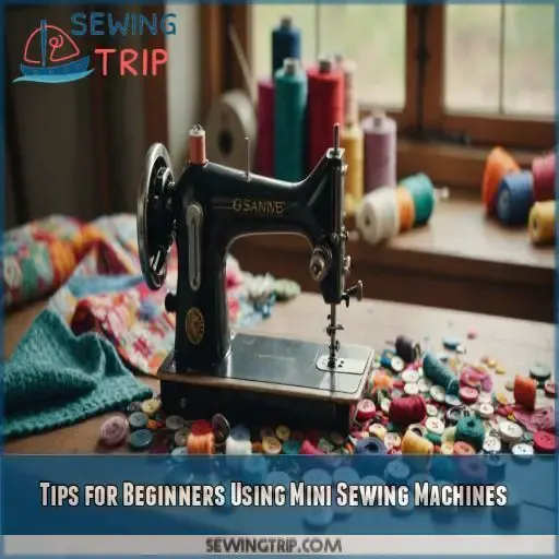 Tips for Beginners Using Mini Sewing Machines