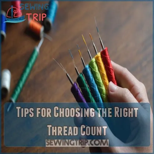 Tips for Choosing the Right Thread Count