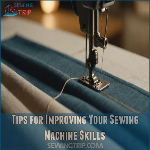 Tips for Improving Your Sewing Machine Skills