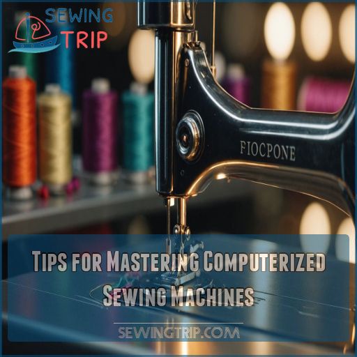 Tips for Mastering Computerized Sewing Machines