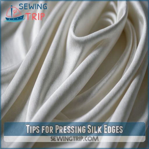 Tips for Pressing Silk Edges