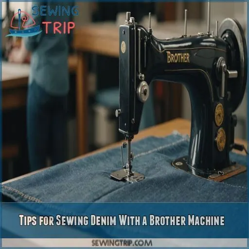 Tips for Sewing Denim With a Brother Machine