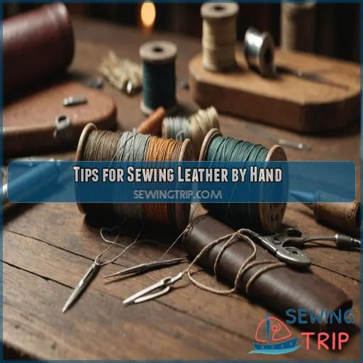 Tips for Sewing Leather by Hand