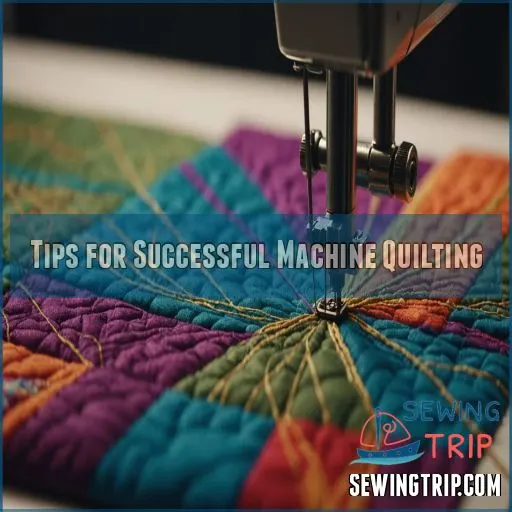 Tips for Successful Machine Quilting