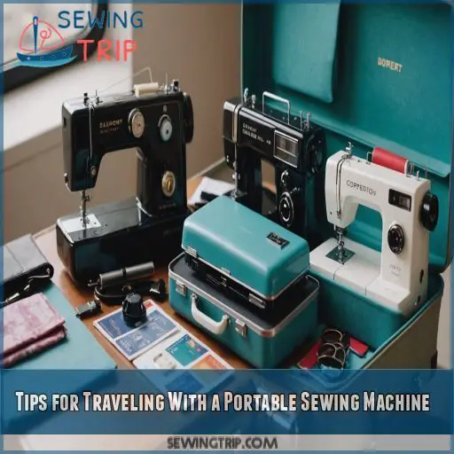 Tips for Traveling With a Portable Sewing Machine