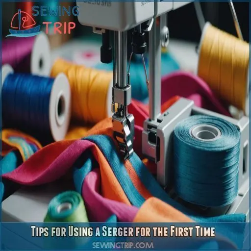 Tips for Using a Serger for the First Time