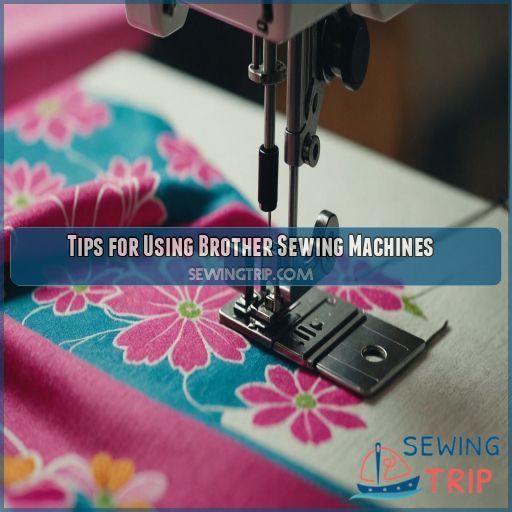 Tips for Using Brother Sewing Machines