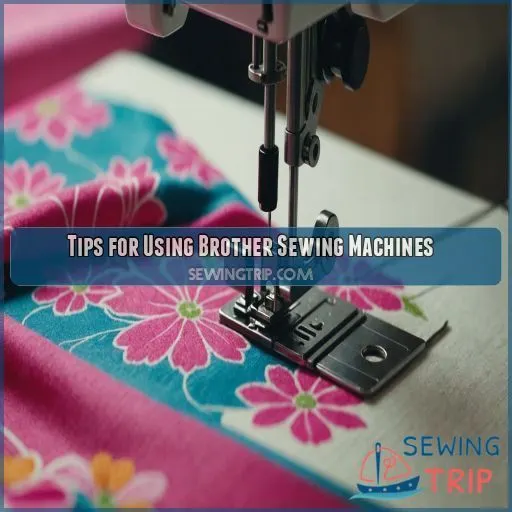 Tips for Using Brother Sewing Machines