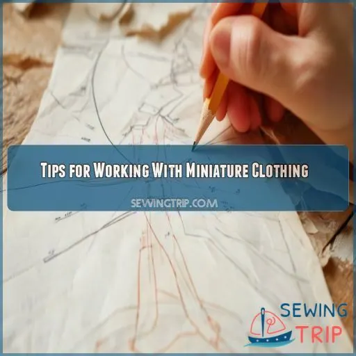 Tips for Working With Miniature Clothing