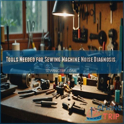Tools Needed for Sewing Machine Noise Diagnosis Tools Needed for Sewing Machine Noise Diagnosis