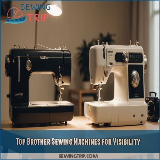 Top Brother Sewing Machines for Visibility