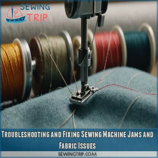 Troubleshooting and Fixing Sewing Machine Jams and Fabric Issues