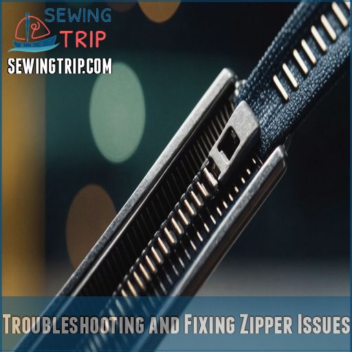 Troubleshooting and Fixing Zipper Issues