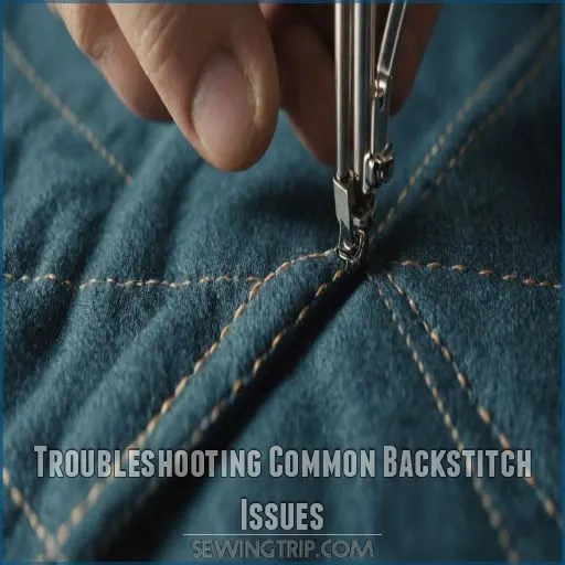 Troubleshooting Common Backstitch Issues