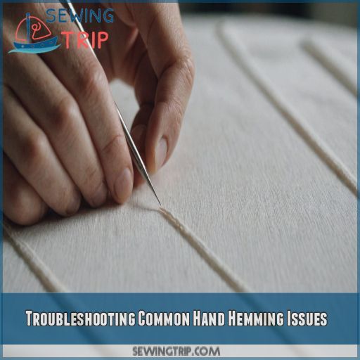 Troubleshooting Common Hand Hemming Issues