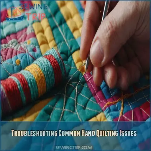 Troubleshooting Common Hand Quilting Issues