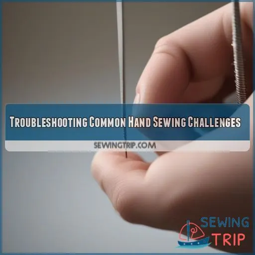 Troubleshooting Common Hand Sewing Challenges