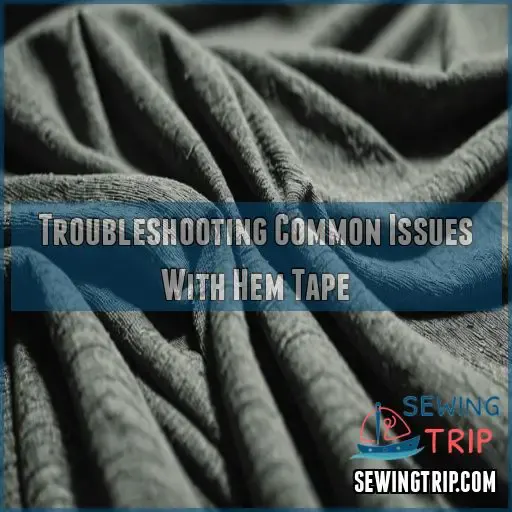 Troubleshooting Common Issues With Hem Tape