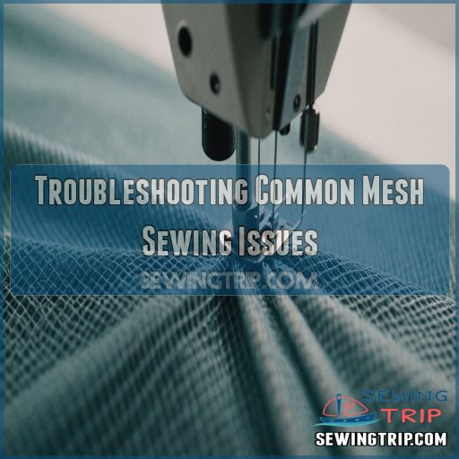 Troubleshooting Common Mesh Sewing Issues