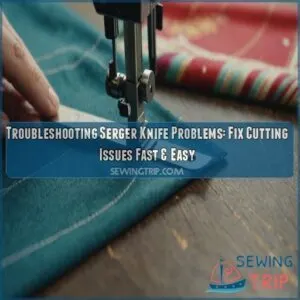 Troubleshooting serger knife problems