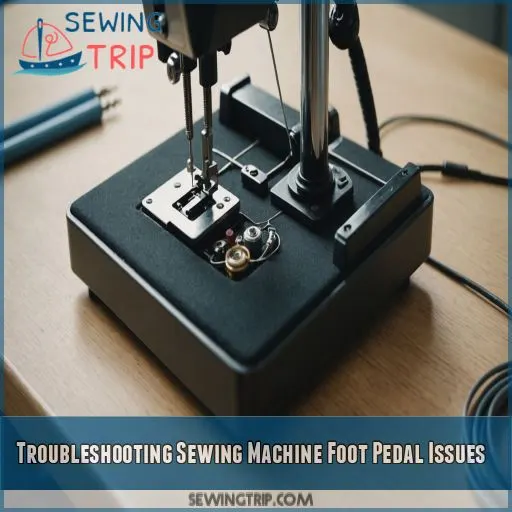 Troubleshooting Sewing Machine Foot Pedal Issues