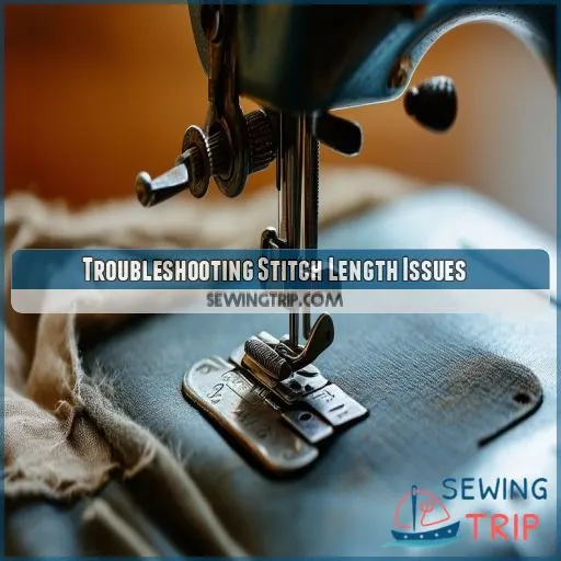 Troubleshooting Stitch Length Issues