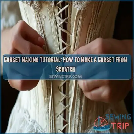 tutorialshow to make a corset