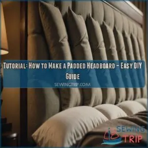 tutorialshow to make a padded headboard