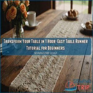 tutorialshow to make a table runner