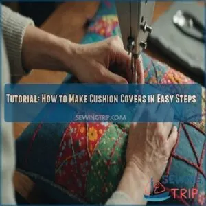 tutorialshow to make cushion covers