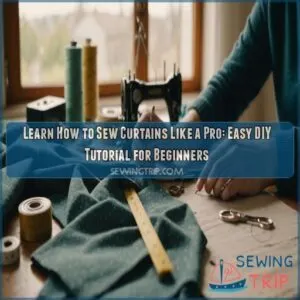 tutorialshow to sew curtains