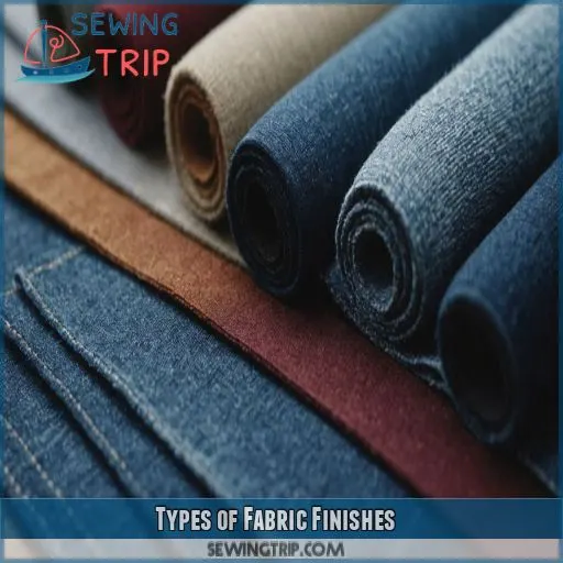 Types of Fabric Finishes